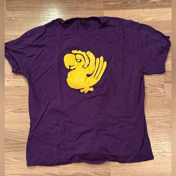 Gildan Other - Legends of the hidden temple purple parrots tee men's XL